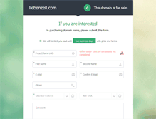 Tablet Screenshot of liebenzell.com